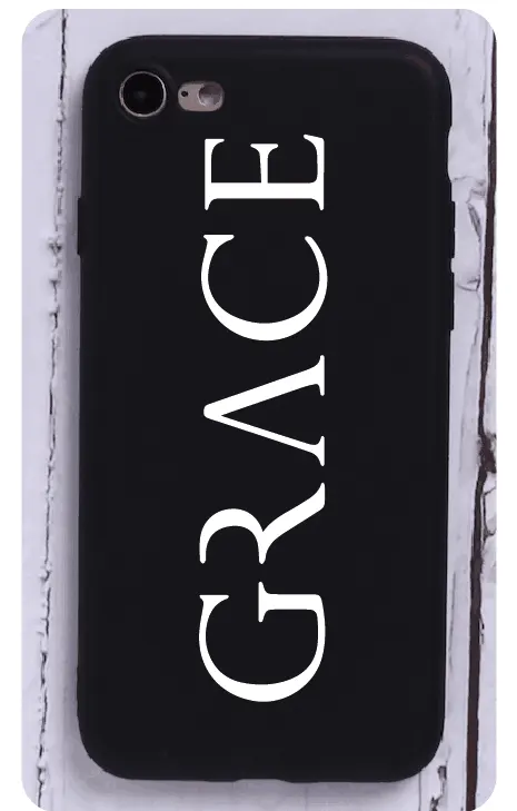 Cartoon Letter Phone Case