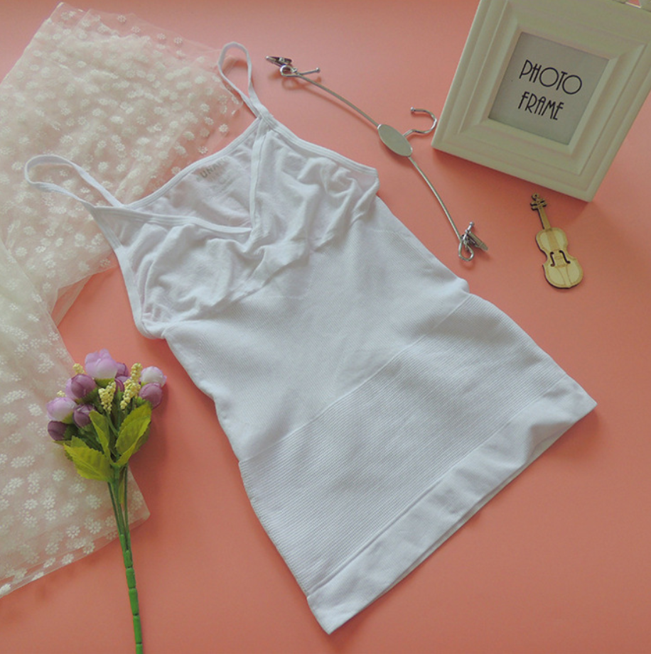 Body sculpting belly vest memory harness