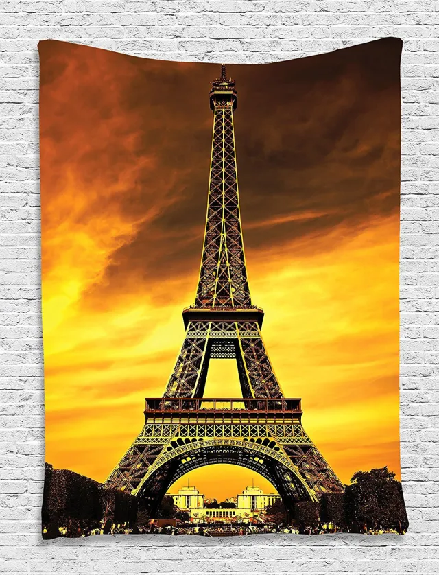 Printed tapestry Yellow - Shop at LoveMi