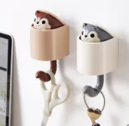 Squirrel Wall Hook Gray+Brown - Shop at LoveMi