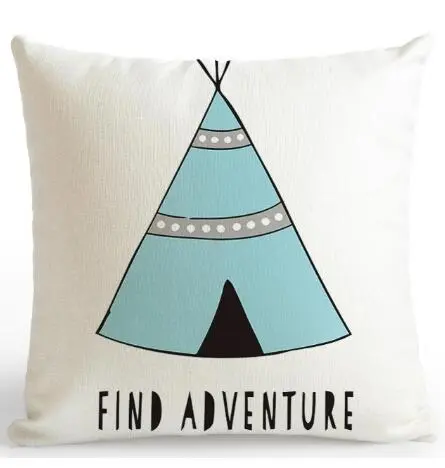 Be Happy Bear Cushion Cover - 30X50Cme