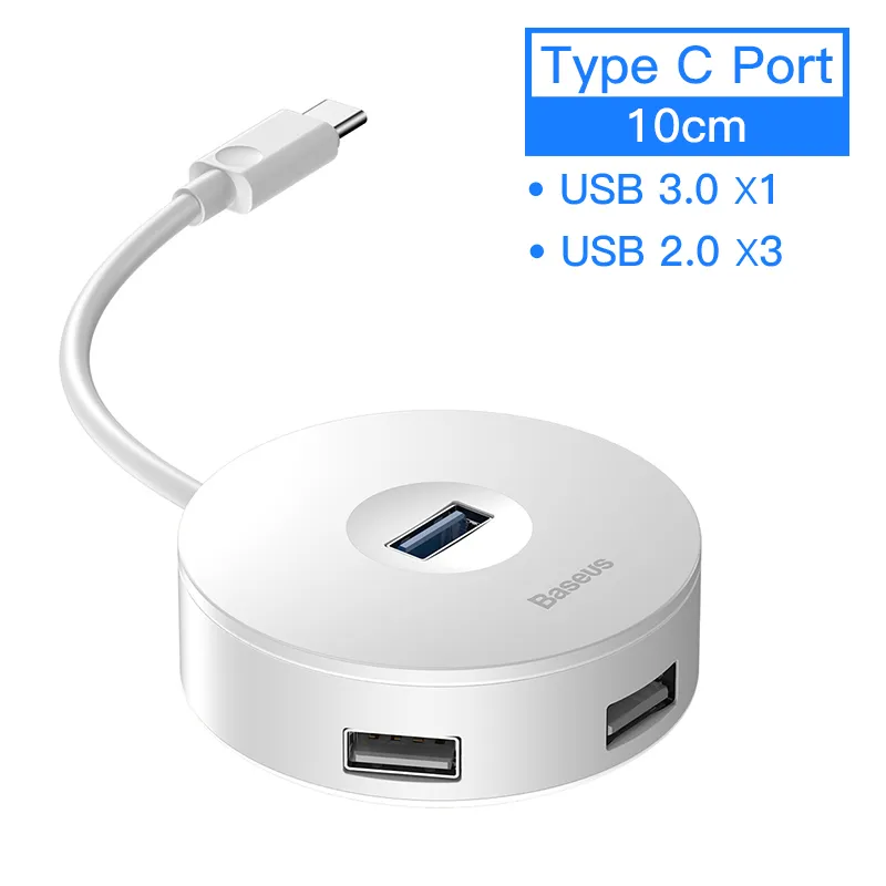 hub notebook usb adapter hub round box – image 7