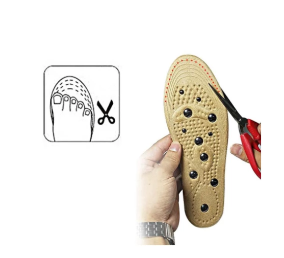 Magnetic massage insole