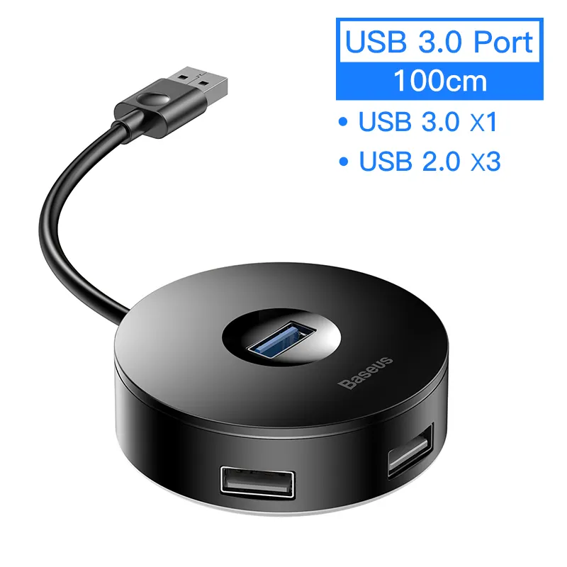 hub notebook usb adapter hub round box – image 8