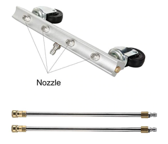 Щетка для чистки днища автомобиля