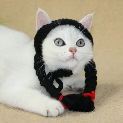 Cat scorpion cap - Black