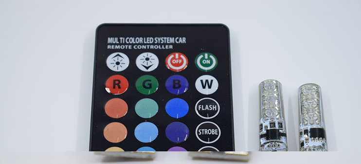 Colorful remote control driving light — foto 7