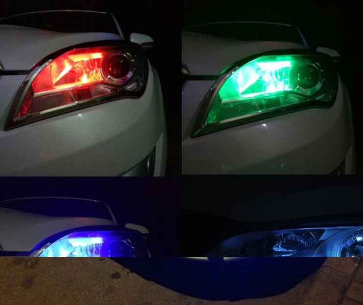 Colorful remote control driving light — foto 5