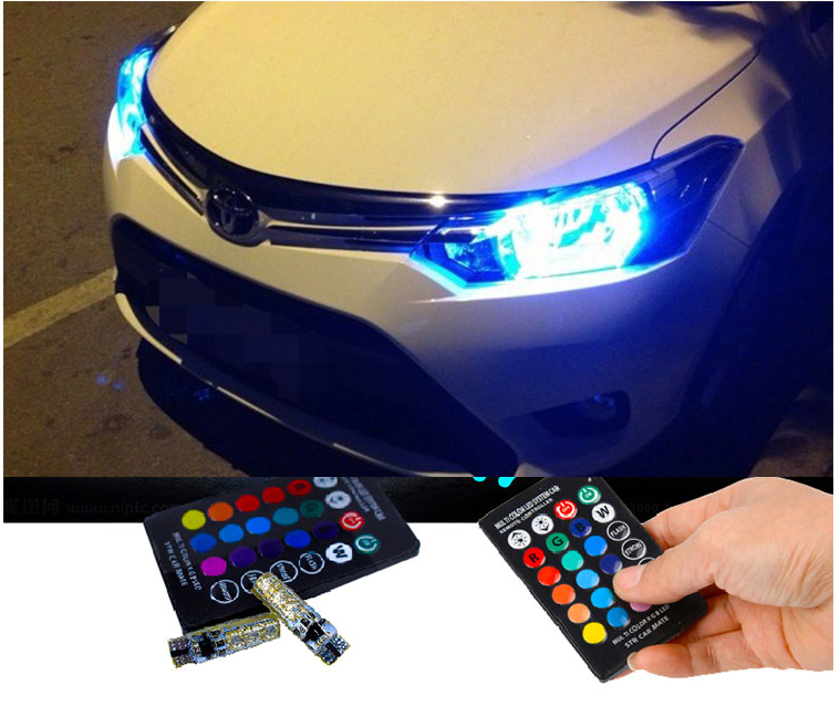 Colorful remote control driving light — foto 2