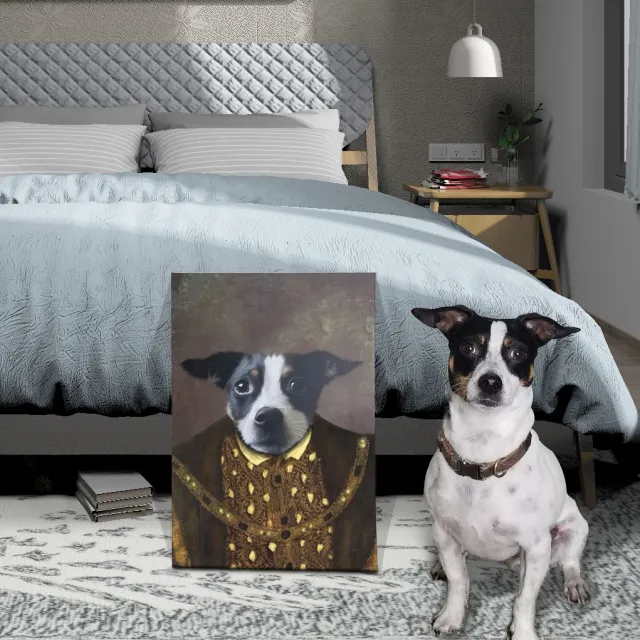 Personalized Pet Canvas Portrait Image 30X40Cm - Shop at LoveMi