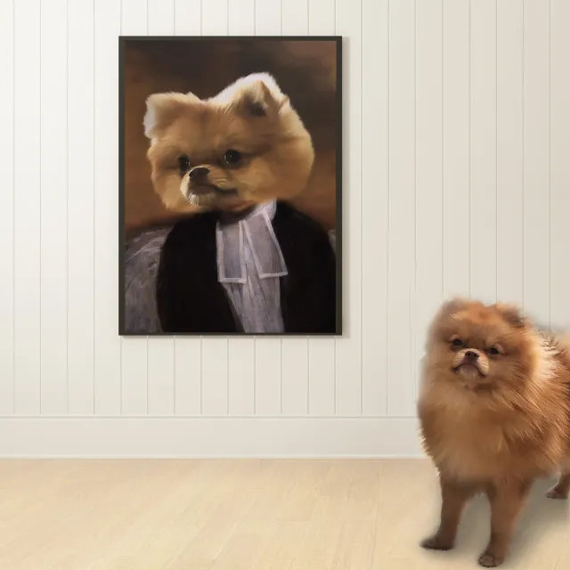 Personalized Pet Canvas Portrait Image 20X25Cm - Shop at LoveMi