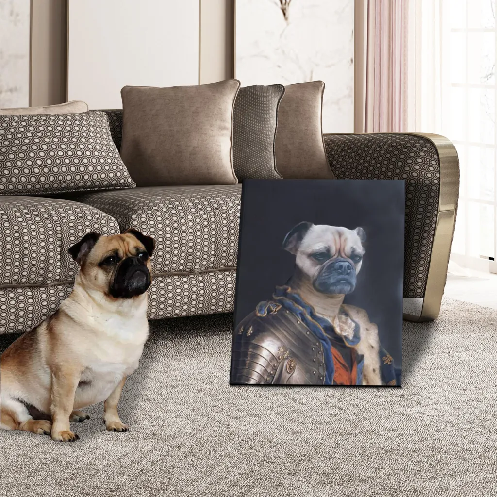Personalized Pet Canvas Portrait Image - 30X20Cm