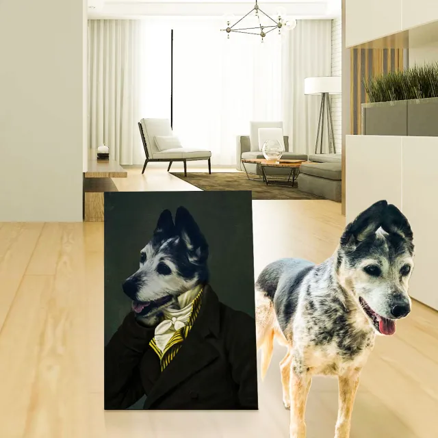 Personalized Pet Canvas Portrait Image 20X25Cm - Shop at LoveMi