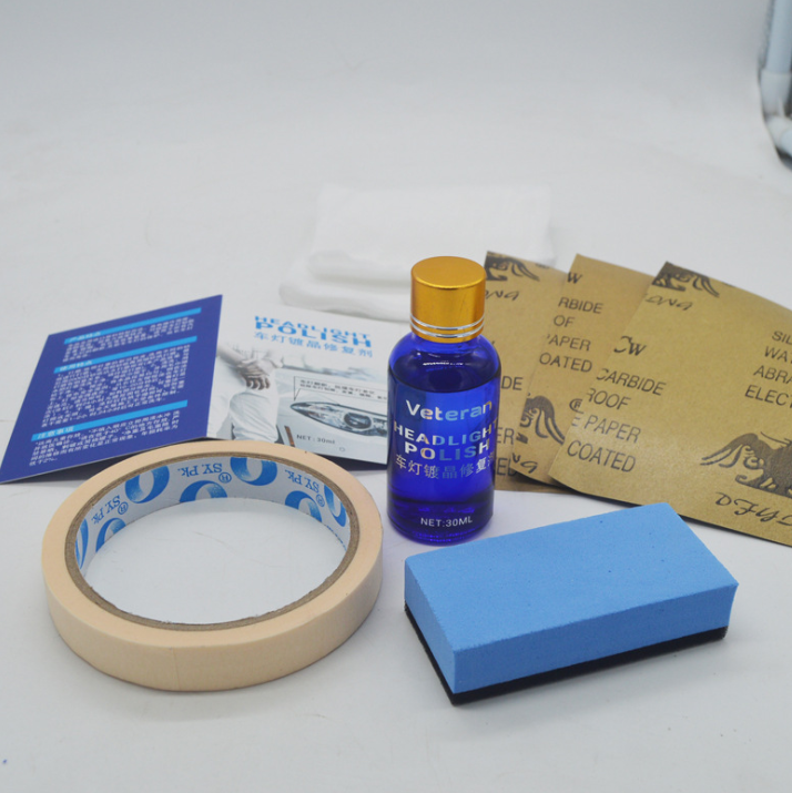 Car headlight renovation repair agent