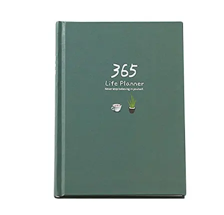 Schedule This Hardback Color Set Inside Notebook