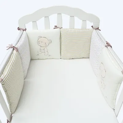 Baby bed free combination cotton bed - Bear