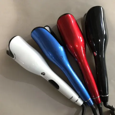 Rose-shaped Heating Liquid Crystal Curler