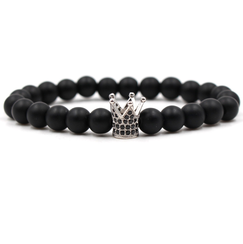 Zircon crown bracelet