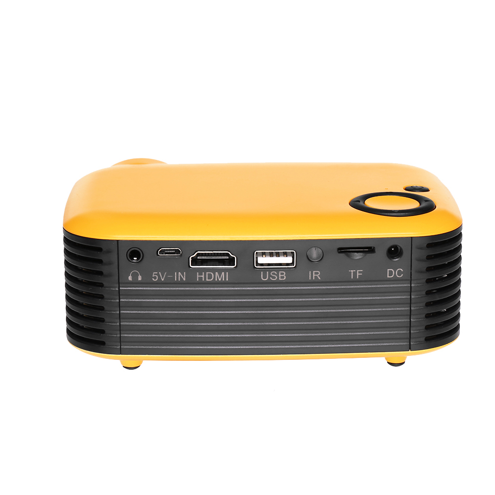 Mini Portable Projector 800 Lumens Eye-Care 1080p LCD 50,000 Hours Lamp Life Home Cinema Video Projector — foto 4