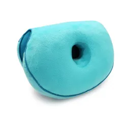 Multifunctional plush beautiful hip cushion - Sky Blue - View 1