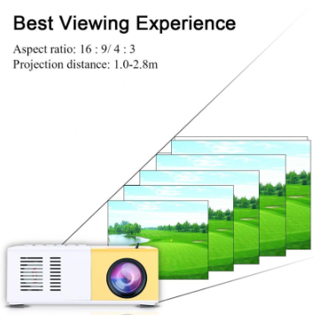 Portable Projector 3D Hd Led Home Theater Cinema HDMI-compatible Usb Audio Projector Yg300 Mini Projector - Image 14
