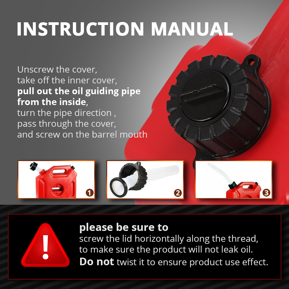 Plastic petrol barrel - Image 3