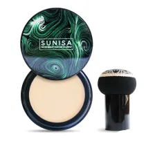 Mushroom head air cushion moisturizes, conceals and brightens skin tone - White - View 1