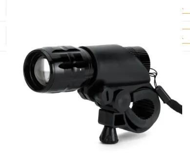 Zoom 3 Gear Strong Light LED Flashlight Focusing Outdoor