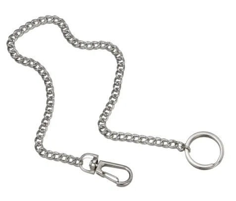 Stainless steel metal keychain Keychain - Shop at LoveMi