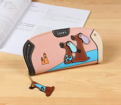 Long stylish clutch purse for ladies Pink - Shop at LoveMi