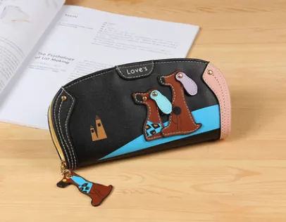 Long stylish clutch purse for ladies Black - Shop at LoveMi