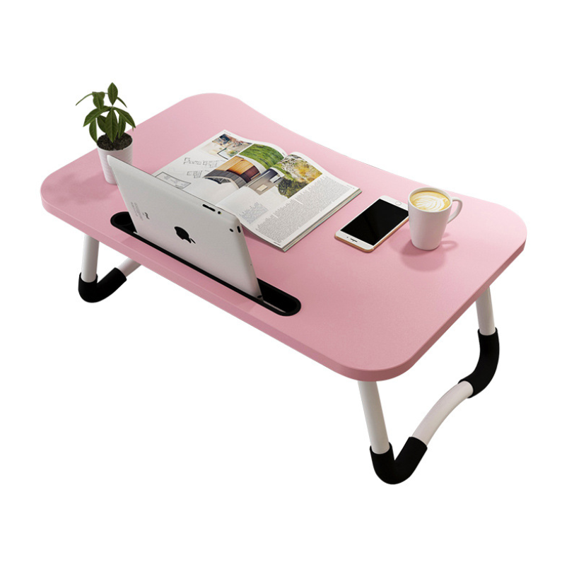 Notebook folding computer table