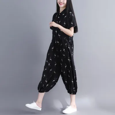 Chiffon jumpsuit Black - Shop at LoveMi