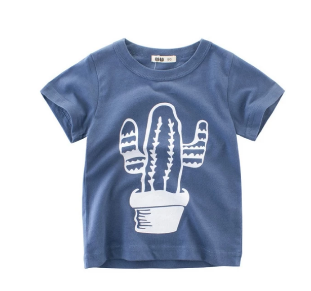 Children's Wear Summer New Korean Children's Boys Cotton T-shirt Men's Treasure  - Picture 12 of 12