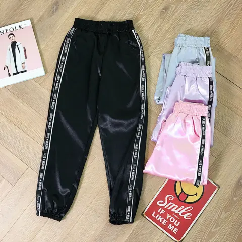 Webbing Wide-leg Pants