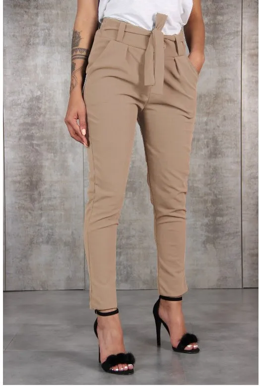 Joker waist casual pants - Khaki