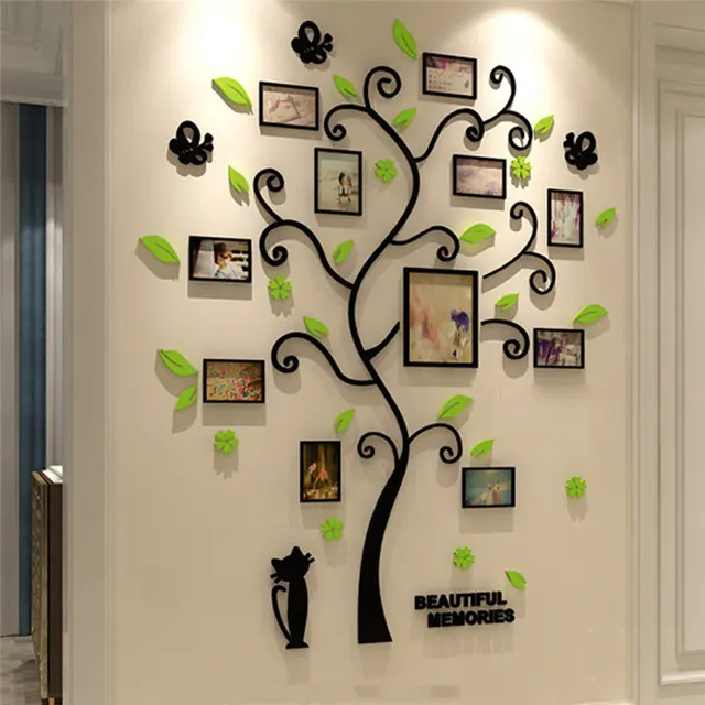 Family Photo Frame Tree Wall Sticker