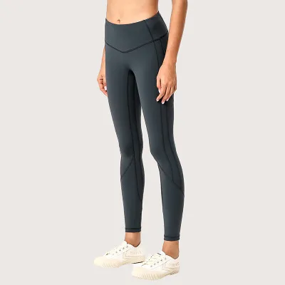 Sanding yoga pants - Blue