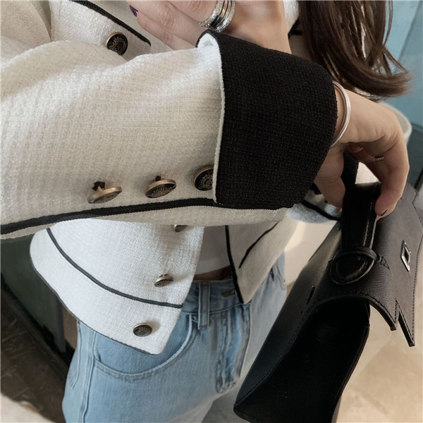 Short colorblock top