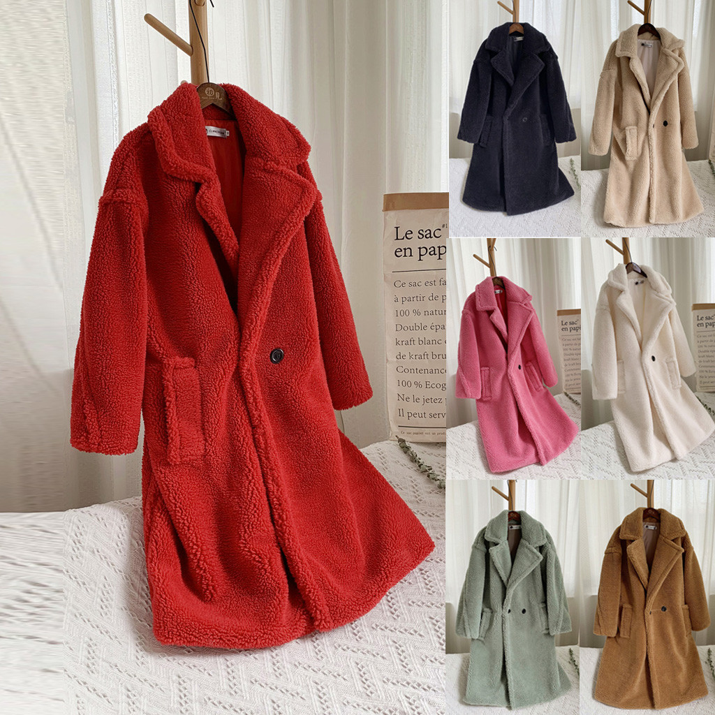 Amazon autumn and winter fur coat female long section