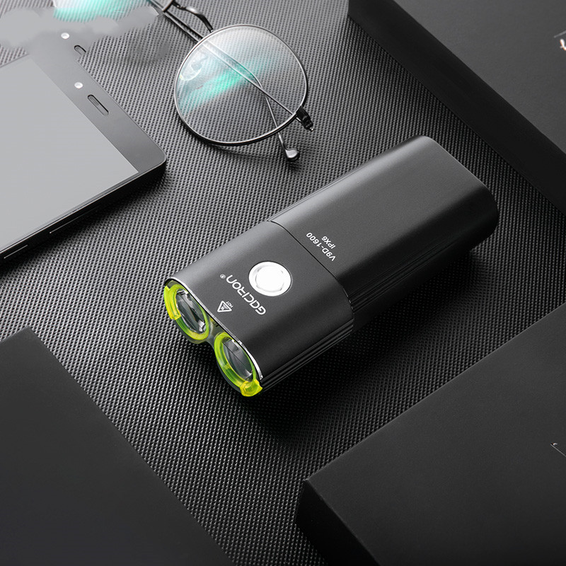 Waterproof Bicycle Bike Headlight 1600 Lumens Power Bank — foto 6