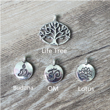 Матовый браслет из амазонита с камнем, браслет для йоги, чакры, мала, браслет OM Lotus для женщин и мужчин, браслет с подвесками из бисера, ювелирные изделия ручной работы