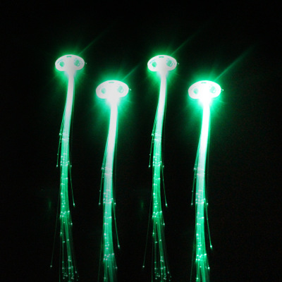 LED Flashing Hair Braid Glowing Luminescent Hairpin Hair Ornament Girls LED Novetly Toys New Year Party Christmas