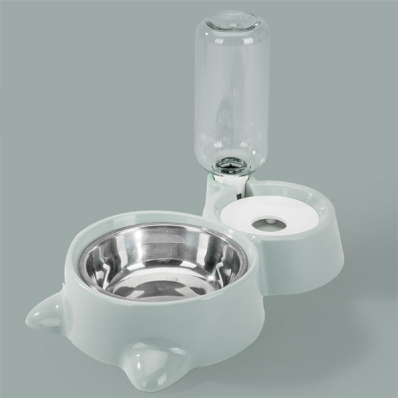 Automatischer Futternapf mit Wasserspender