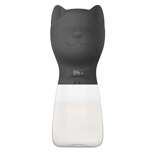 Pet Dog Drinker To Drink Water Outdoors And Feed Water Bottle Portable Accompanying Cup Black - Shop at LoveMi