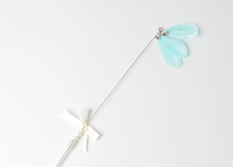Feather bell fairy pen - Lake Blue