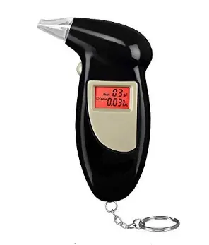 Digital Alcohol Exhaust Test Instrument Drunken Analyzer Detect Key