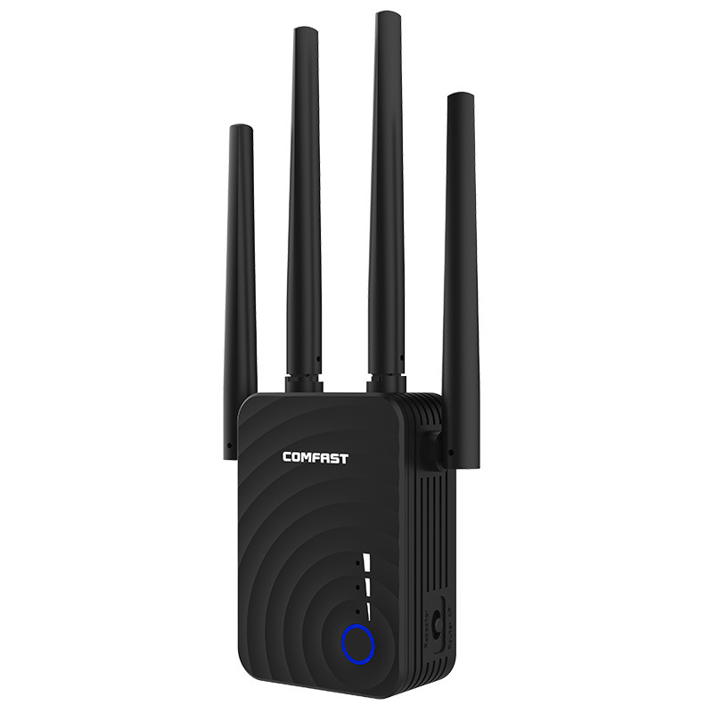 Dual-band 1200-megabit wireless relay router 9