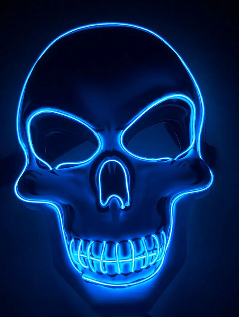 LED Skull Mask