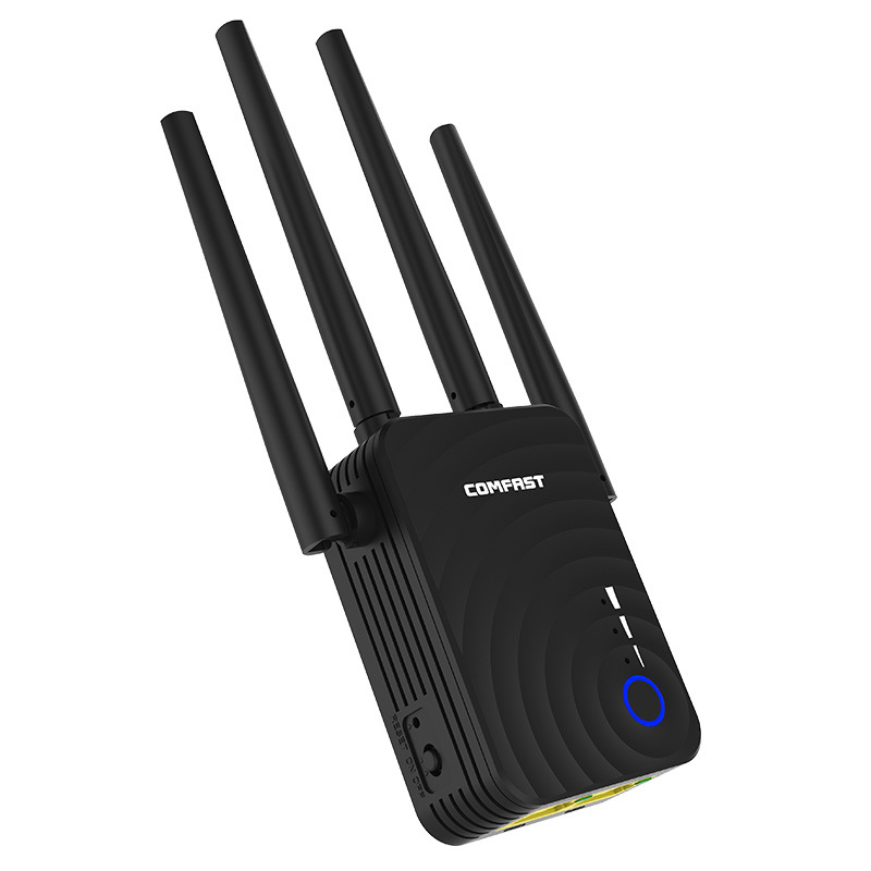 Dual-band 1200-megabit wireless relay router 7